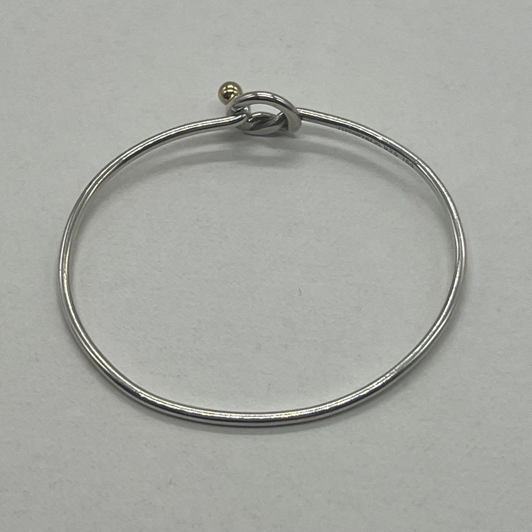 Tiffany & Co Love Knot Bangle Vintage Bracelet — view 5