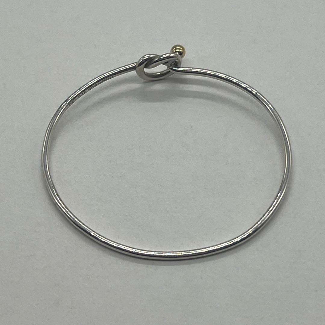 Tiffany & Co Love Knot Bangle Vintage Bracelet — view 6