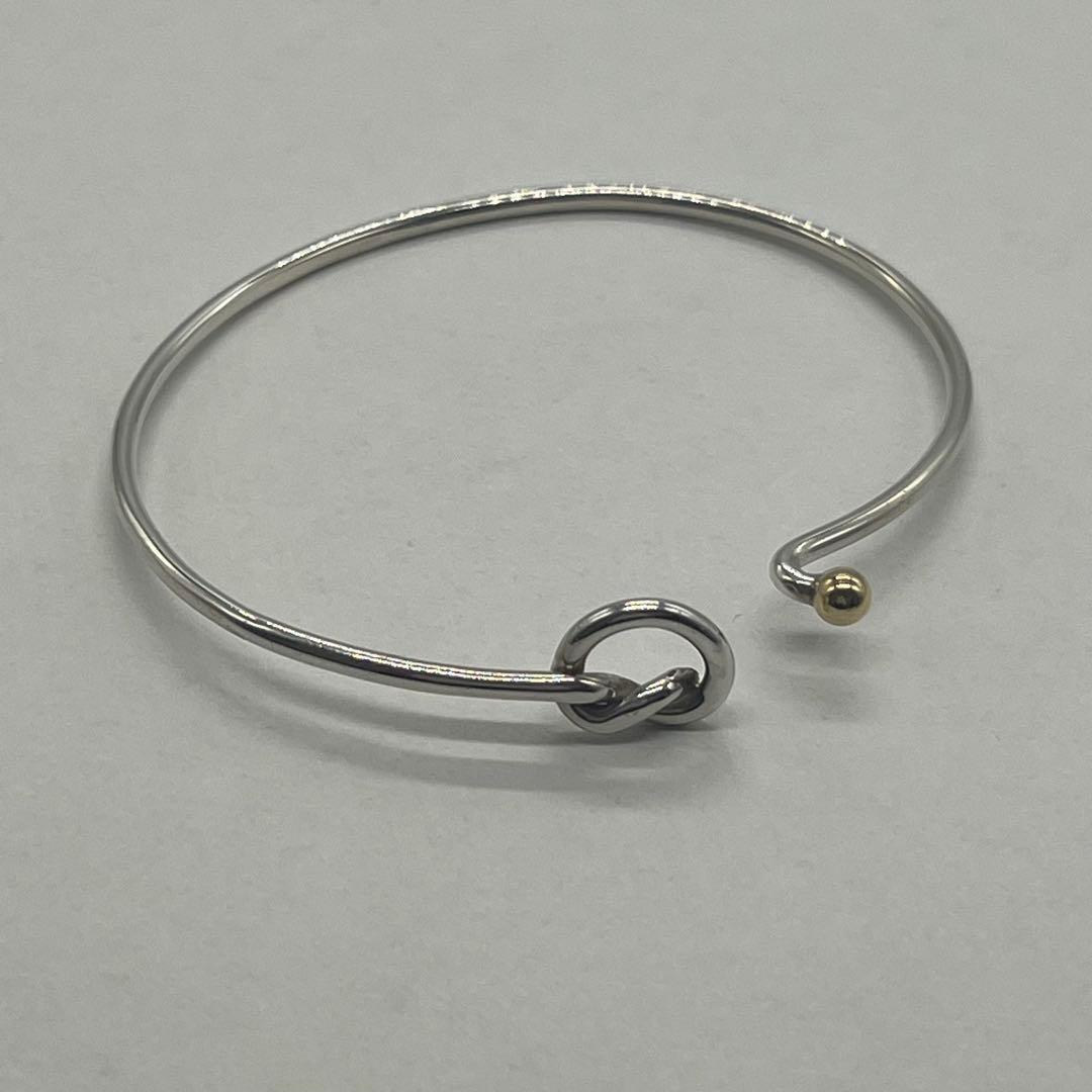 Tiffany & Co Love Knot Bangle Vintage Bracelet — view 7