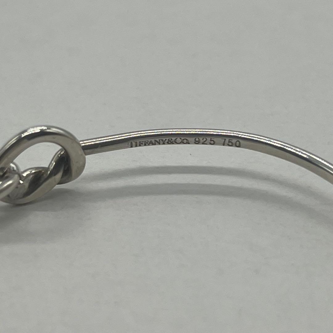 Tiffany & Co Love Knot Bangle Vintage Bracelet — view 8