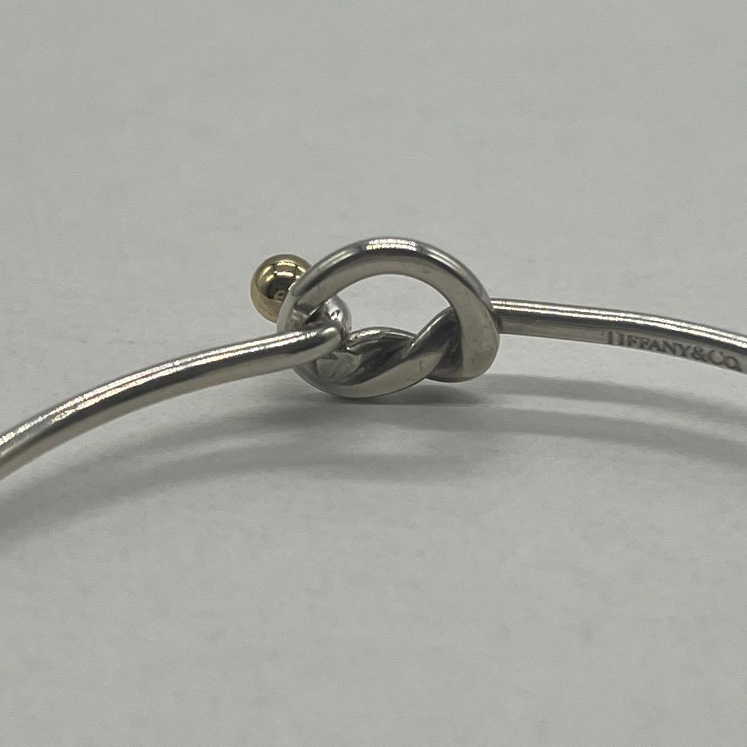 Tiffany & Co Love Knot Bangle Vintage Bracelet — view 9