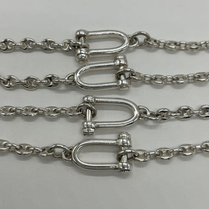 Gucci Anchor Chain Horsebit Necklace Marina