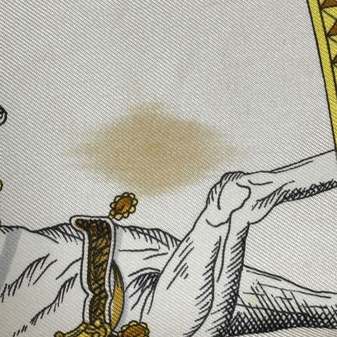 Hermes Carree 90 Horse In Full Dress Silk Scarf G_003