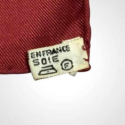 Hermes Carree 90 Horse In Full Dress Silk Scarf G_003