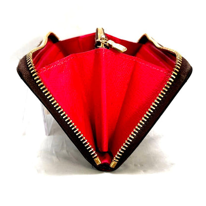 Louis Vuitton Monogram Portefeuille Clemence Coquelicot Wallet