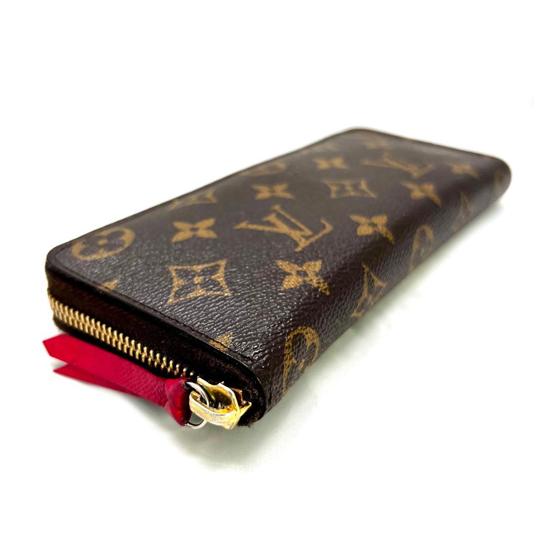 Louis Vuitton Monogram Portefeuille Clemence Coquelicot Wallet