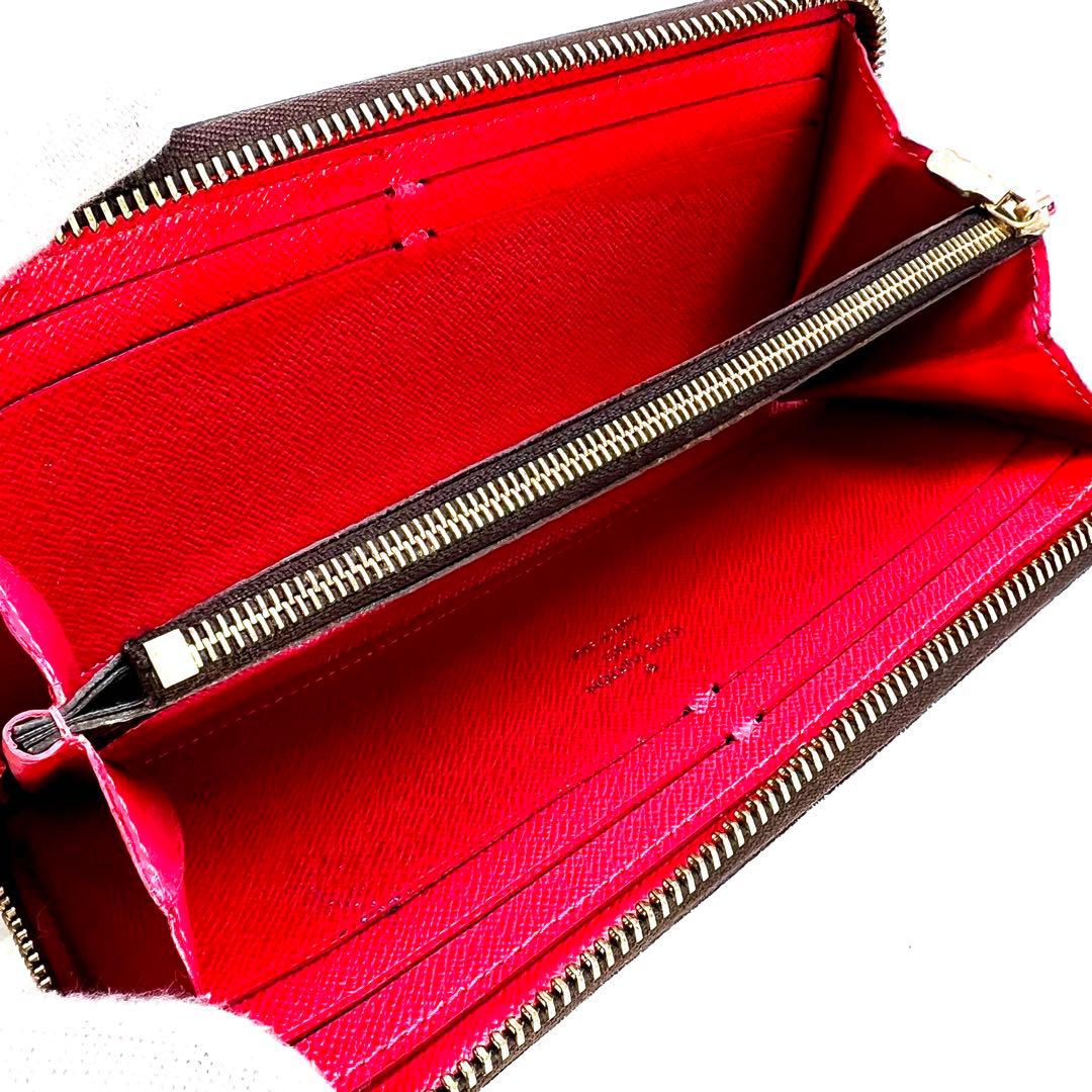 Louis Vuitton Monogram Portefeuille Clemence Coquelicot Wallet