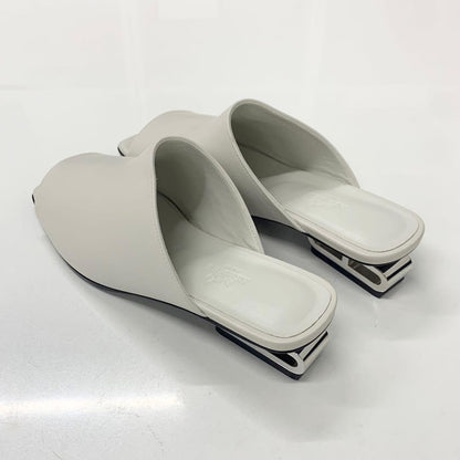 Hermes Idol Leather Chaine D'ancre Sandals White — view 4