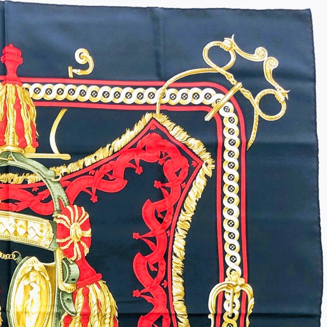 Hermes Carrée 90 Court Maitre D' Bride de Cour with Tags