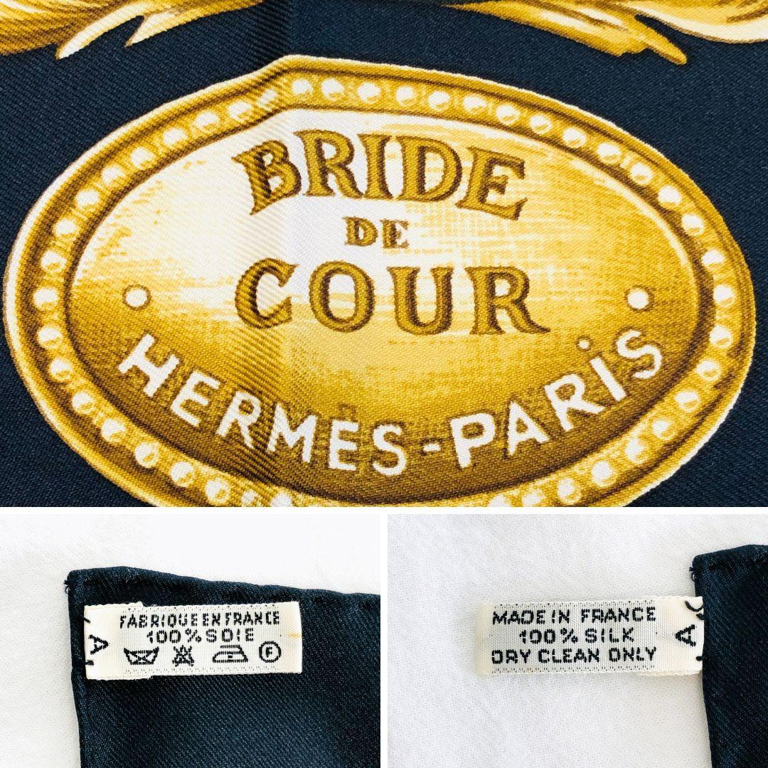 Hermes Carrée 90 Court Maitre D' Bride de Cour with Tags