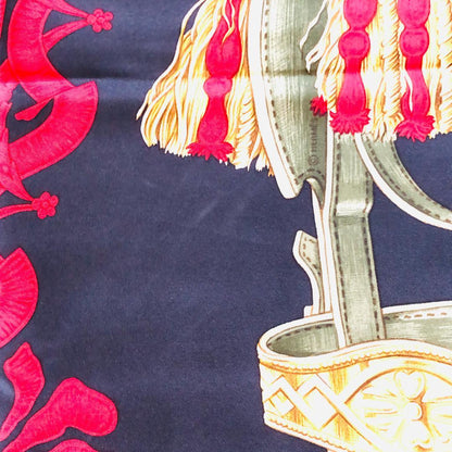 Hermes Carrée 90 Court Maitre D' Bride de Cour with Tags