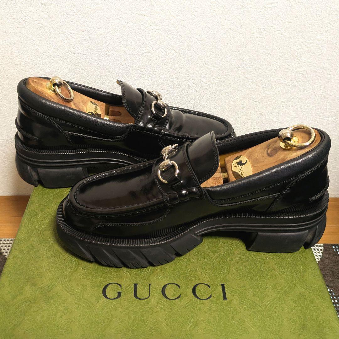 Gucci Horsebit Loafers with Lug Soles 7