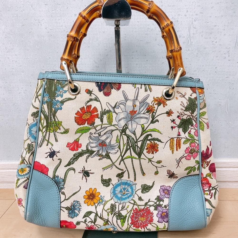 Gucci Bamboo 2-Way Handbag Leather — view 3