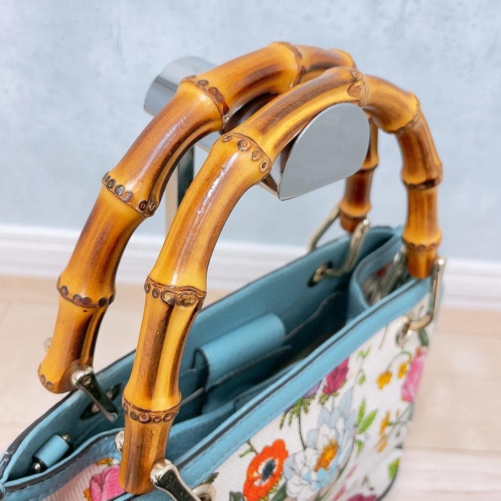 Gucci Bamboo 2-Way Handbag Leather — view 7