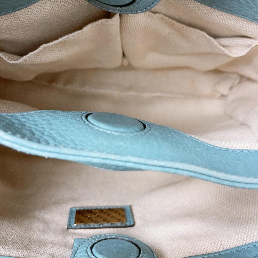 Gucci Bamboo 2-Way Handbag Leather — view 9