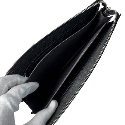 Fendi Selleria Clutch Dark Gray — view 7
