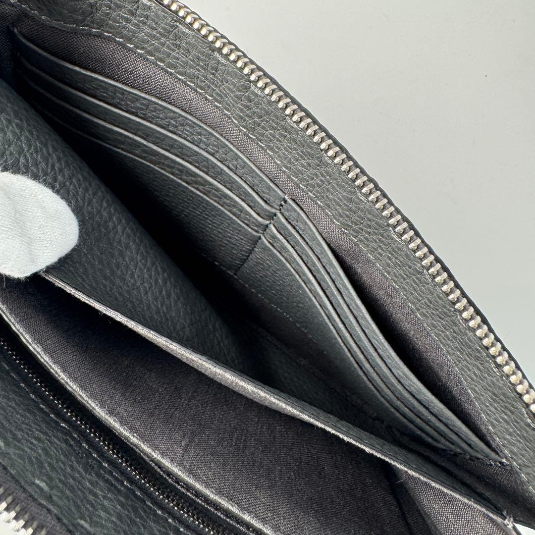 Fendi Selleria Clutch Dark Gray — view 9