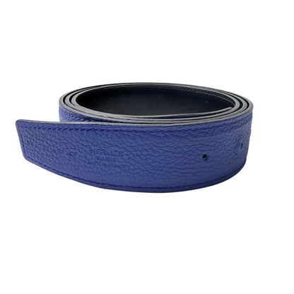 Hermes Belt Black Blue