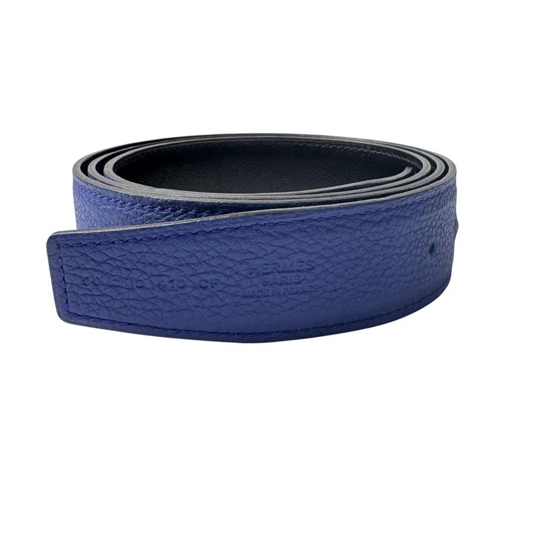Hermes Belt Black Blue — view 2