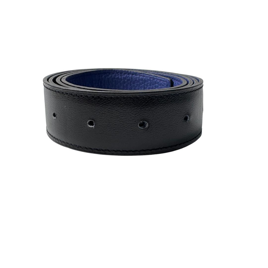 Hermes Belt Black Blue — view 3