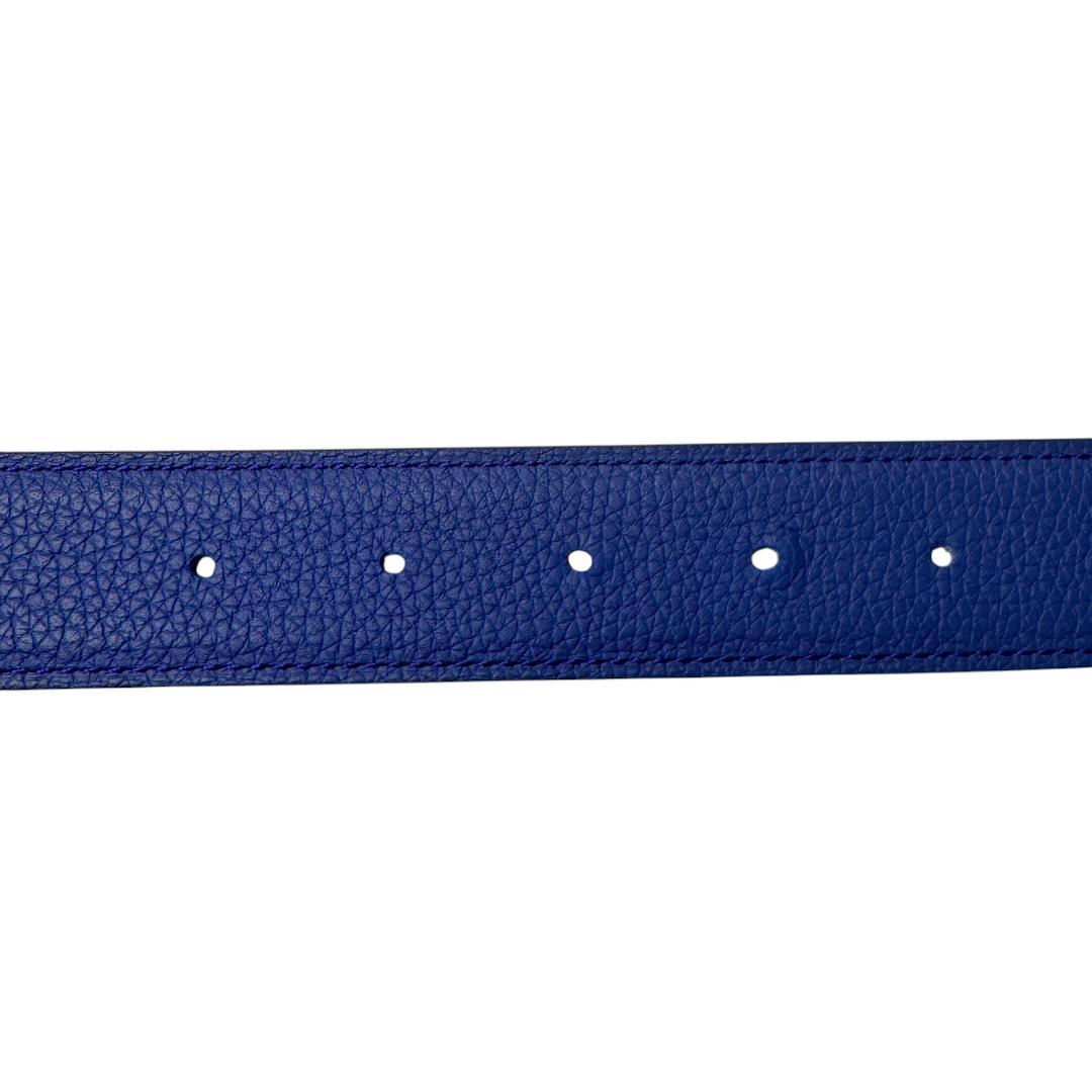 Hermes Belt Black Blue — view 8