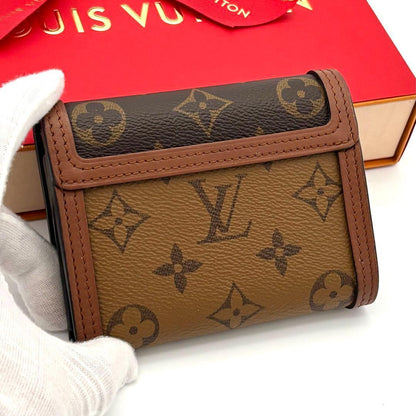 Louis Vuitton Monogram Reverse Dauphine Brown Wallet — view 2
