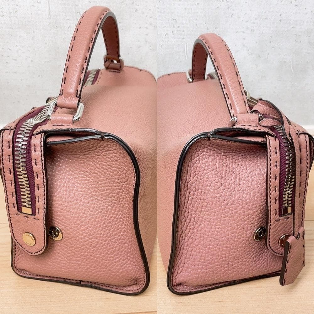 Fendi Selleria Ray Handbag Pink — view 4