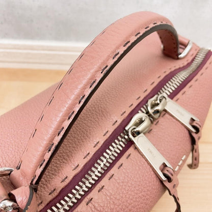 Fendi Selleria Ray Handbag Pink — view 7