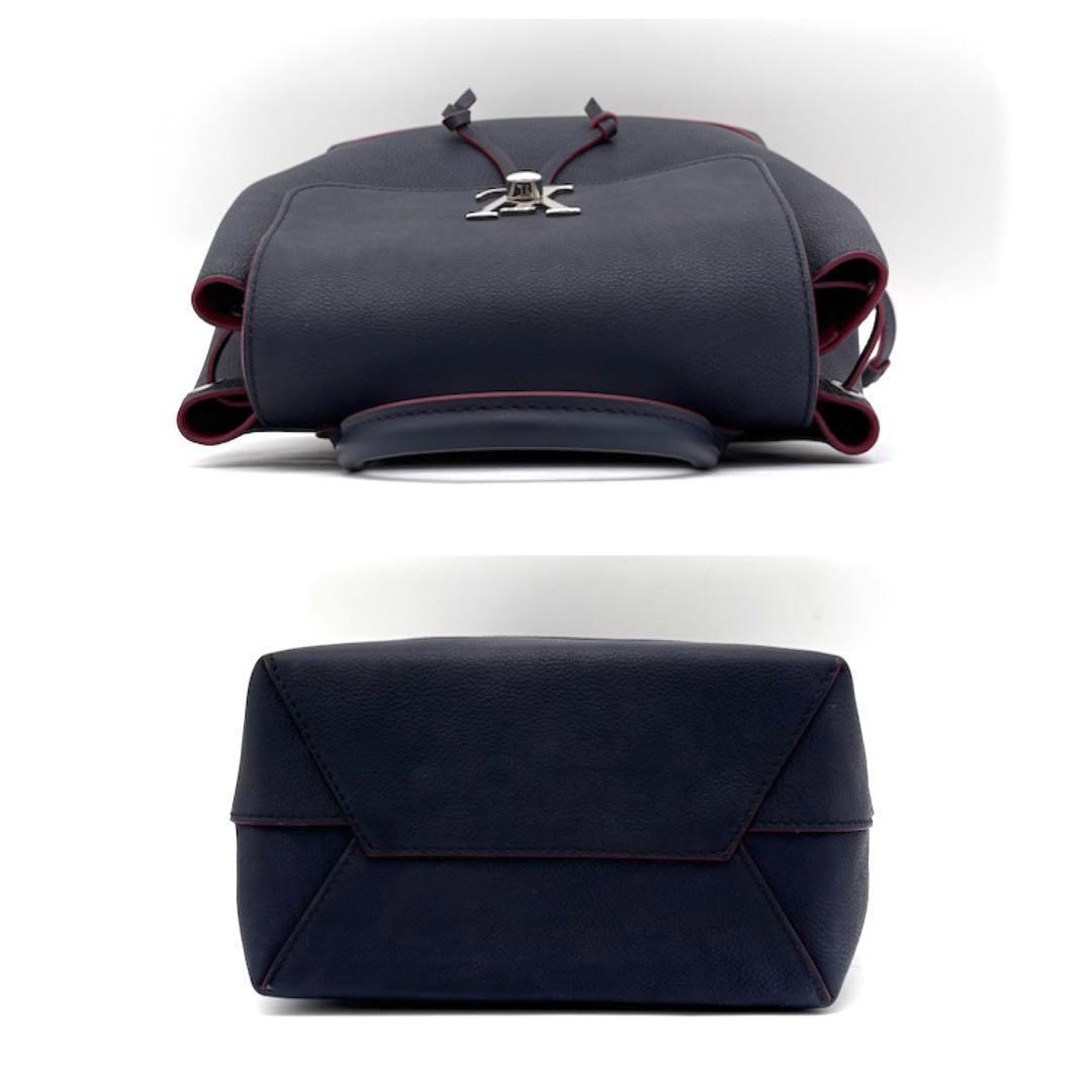 Louis Vuitton Lockme Backpack Marine Rouge — view 6