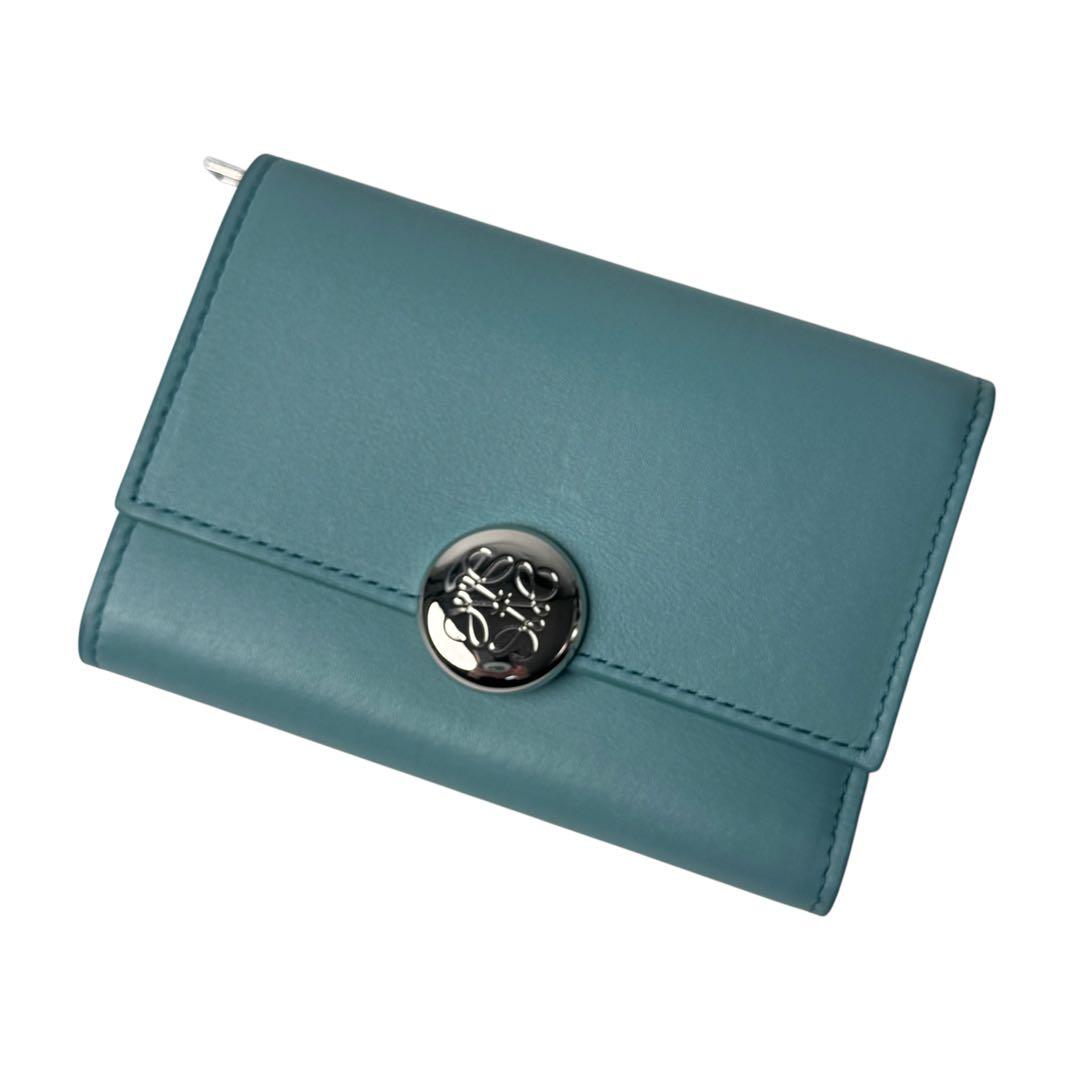 Loewe Pebble Vertical Wallet