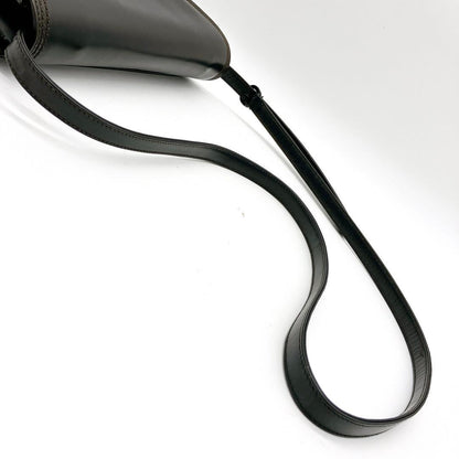 Gucci Shoulder Bag None Fabric Leather Black