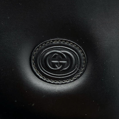 Gucci Shoulder Bag None Fabric Leather Black