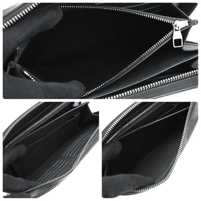 Louis Vuitton Damier Infini Zippy XL Onyx Wallet Black — view 5