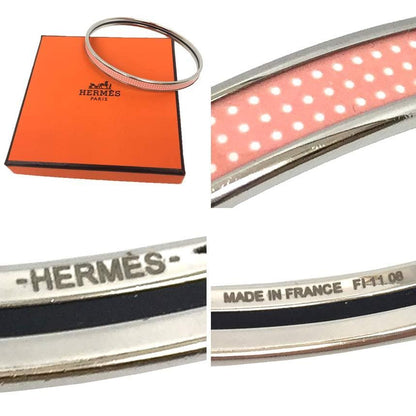 Hermes Uni H Bangle Bracelet Dot Aq10156