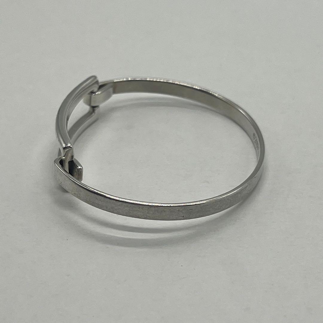 Tiffany & Co Open Rectangle Bangle Bracelet — view 2