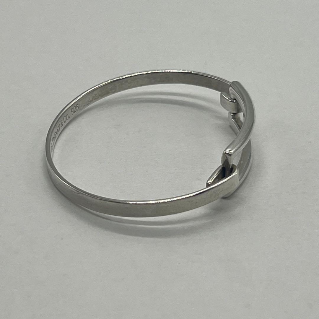 Tiffany & Co Open Rectangle Bangle Bracelet — view 3