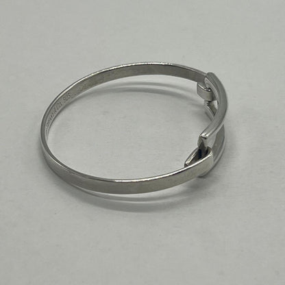 Tiffany & Co Open Rectangle Bangle Bracelet — view 3