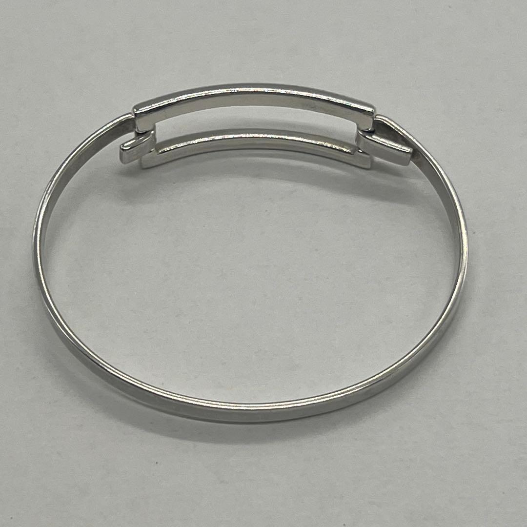 Tiffany & Co Open Rectangle Bangle Bracelet — view 5