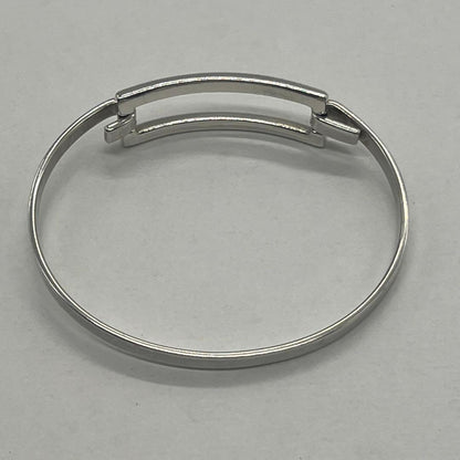 Tiffany & Co Open Rectangle Bangle Bracelet — view 5
