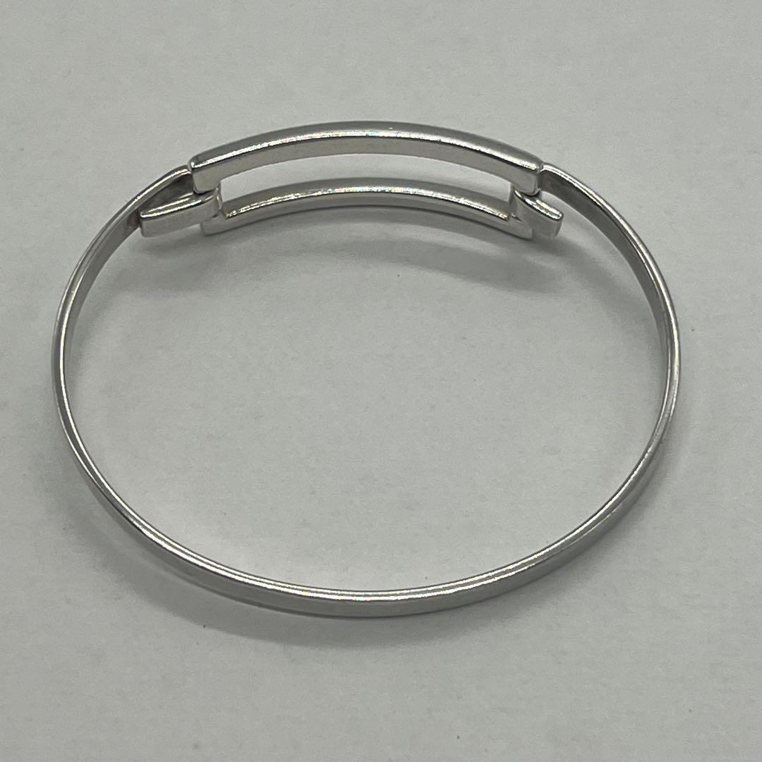 Tiffany & Co Open Rectangle Bangle Bracelet — view 6