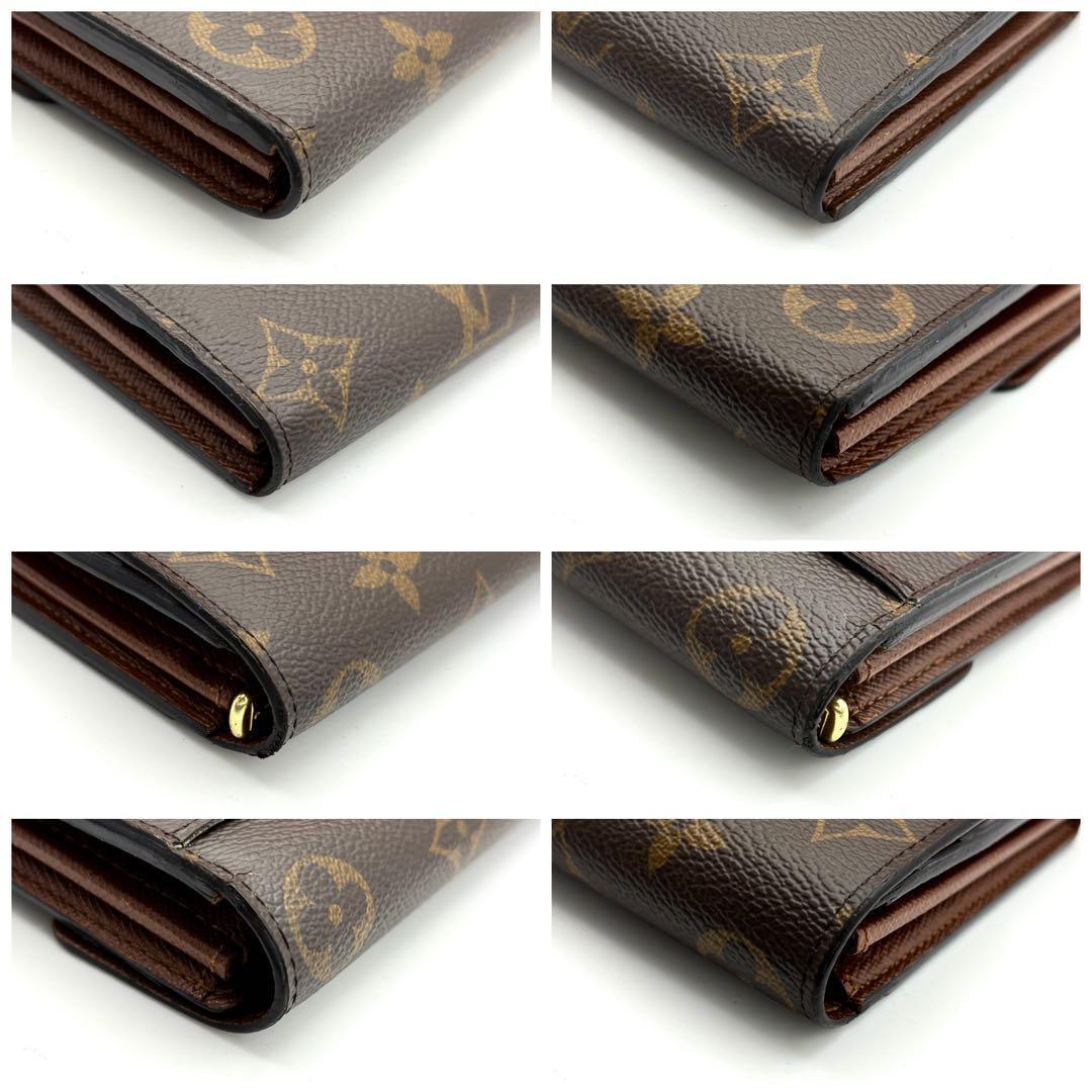 Louis Vuitton Monogram Portefeuille Sarah Brown Wallet — view 8