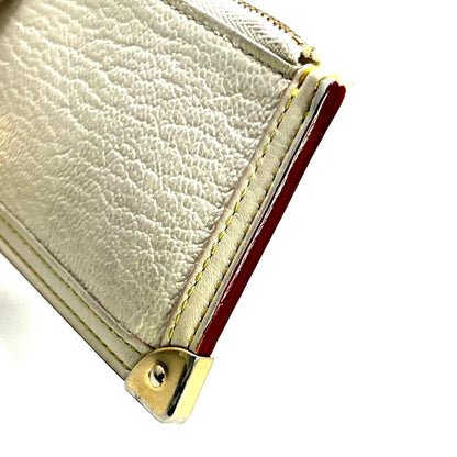Louis Vuitton Suhali Pochette Cles Coin Case Blanc