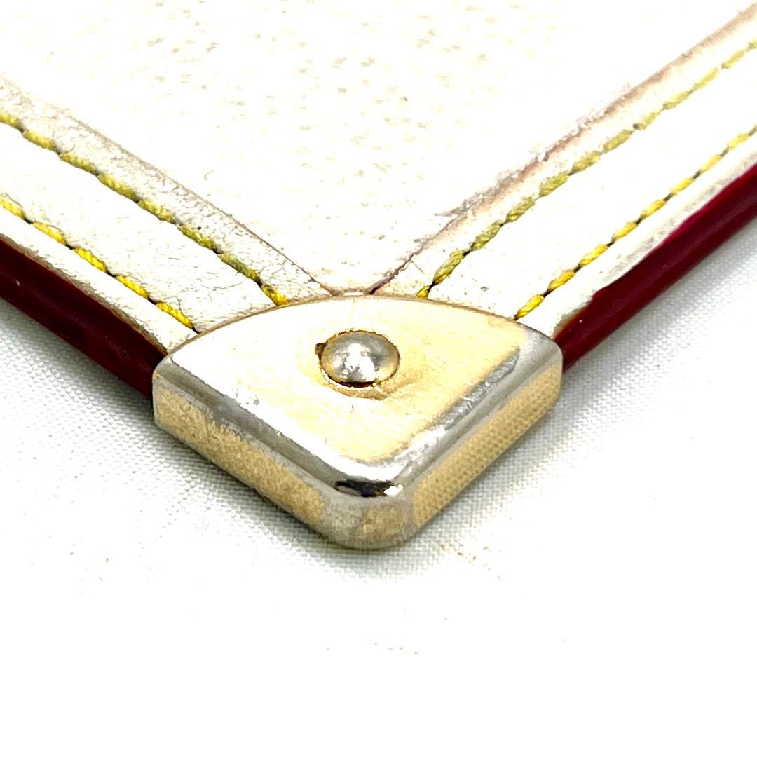 Louis Vuitton Suhali Pochette Cles Coin Case Blanc