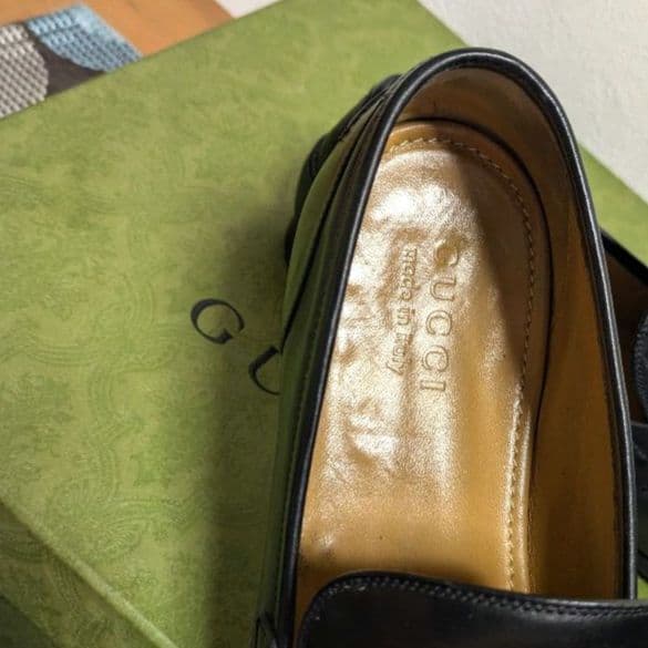 Gucci Horsebit Loafers Jordaan Black 10