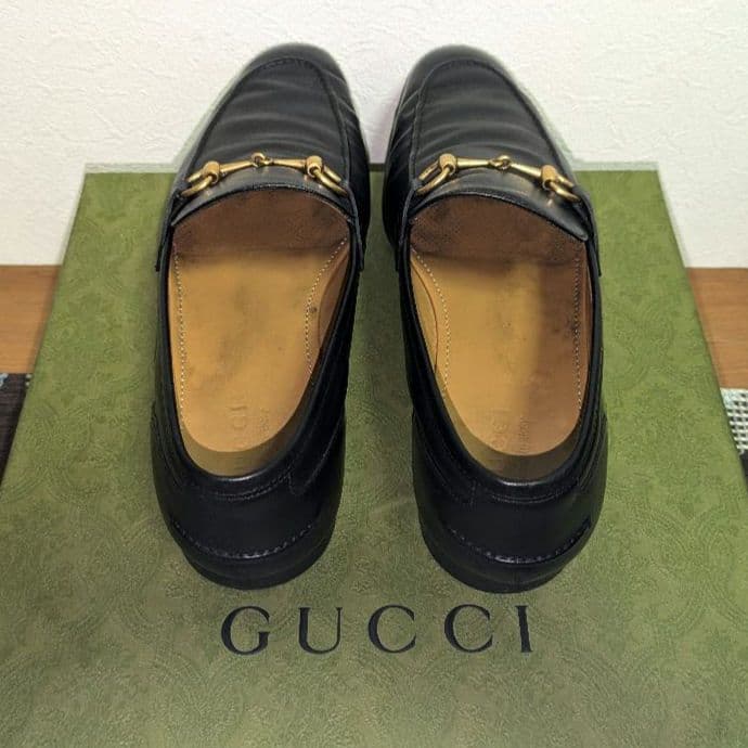 Gucci Horsebit Loafers Jordaan Black 10