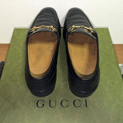 Gucci Horsebit Loafers Jordaan Black 10