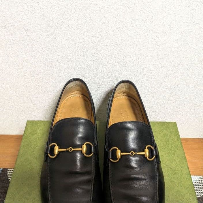Gucci Horsebit Loafers Jordaan Black 10