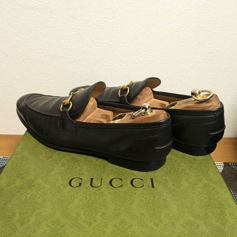 Gucci Horsebit Loafers Jordaan Black 10