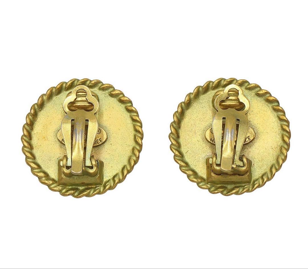 Chanel Cocomark Round Earring