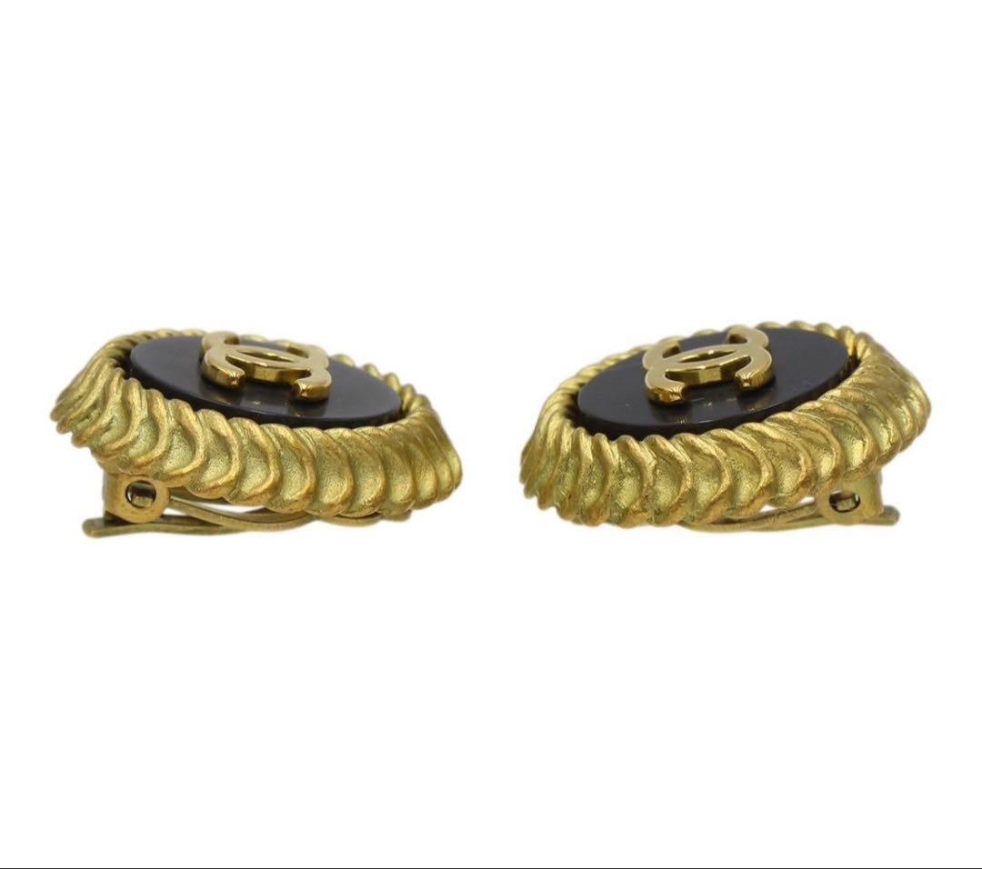 Chanel Cocomark Round Earring
